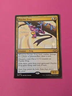 Psychic Frog, MTG, Modern Horizons 3, Stampede, 0199 - Image 1