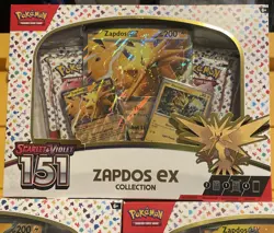 Pokemon TCG: Scarlet & Violet 151 Zapdos EX Collection Box - Sealed Lot Of 3 - Image 2