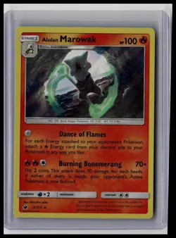 Alolan Marowak - SM - Crimson Invasion 12/111 Holo Rare Pokemon TCG - Image 1