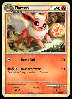 Flareon - Call of Legends 44/95 Uncommon Non-Holo Pokemon TCG - Image 1
