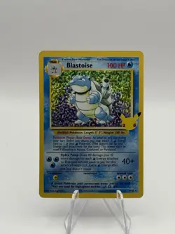 Blastoise 2/102 Celebrations: Classic Collection Holo Pokemon - Image 1