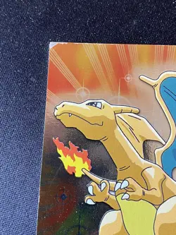Charizard #06 | TOPPS 1999 TV Animation | Blue Logo 1st Print | Vintage Pokemon - Image 5