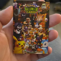 Pokemon TCG 2025 Halloween Collection Collectoons Pikachu Piplup Scorbunny 128 - Image 1
