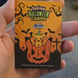 Pokemon TCG 2025 Halloween Collection Collectoons Pikachu Piplup Scorbunny 128 - Image 2