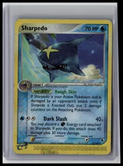 Sharpedo - Ruby and Sapphire 22/109 Rare Non-Holo Pokemon TCG - Image 1