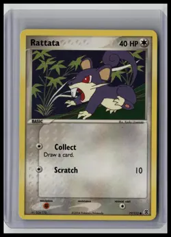 Rattata - FireRed & LeafGreen 77/112 Common Non-Holo Pokemon TCG - Image 1