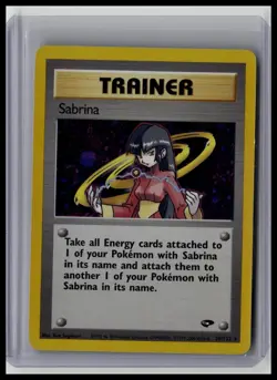 Sabrina - Gym Challenge 20/132 Rare Holo Pokemon TCG - Image 1