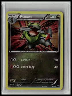 Fraxure - Dragon Vault 15/20 Holo Pokemon TCG - Image 1