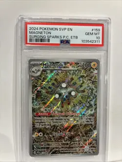 Magneton 159 Pokemon Center Scarlet & Violet Promo PSA 10 - Image 1
