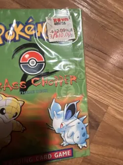Factory Sealed 2000 Wizards Of The Coast POKEMON GRASS CHOPPER Theme deck 742818061551 - Image 3