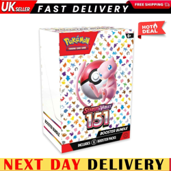 Pokemon TCG Scarlet & Violet 151 Booster Bundle Sealed New (6 packs) copy - Image 1