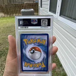 Pokemon Blastoise EX XY122 Red & Blue Promo Full Art Holo Black Star PSA 6 - Image 4