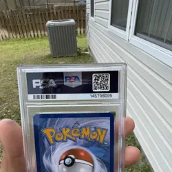 Pokemon Blastoise EX XY122 Red & Blue Promo Full Art Holo Black Star PSA 6 - Image 5