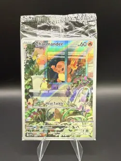 *SEALED* PKC Charmander 044 Pokemon Center Stamped Obsidian Flames ETB Promo NM - Image 1