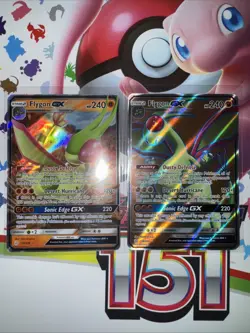 Pokemon Flygon GX 218/236 Sun & Moon Cosmic Eclipse Full Art Ultra Rare- 110/236 - Image 1