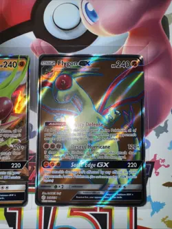 Pokemon Flygon GX 218/236 Sun & Moon Cosmic Eclipse Full Art Ultra Rare- 110/236 - Image 2