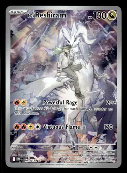 Pokemon TCG SV09: Journey Together #167/159 N's Reshiram NM - Image 1