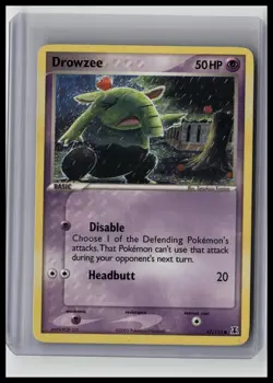 Drowzee - Delta Species 67/113 Common Non-Holo Pokemon TCG - Image 1