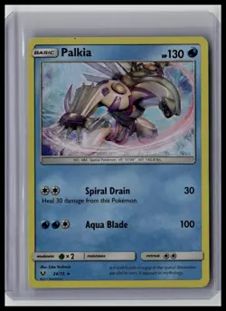 Palkia - Shining Legends 24/73 Rare Holo Pokemon TCG - Image 1