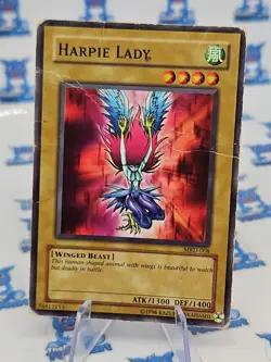 Yu-Gi-Oh! TCG Harpie Lady Metal Raiders MRD-008 Unlimited Common Uncensored HP - Image 1