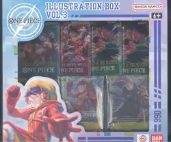 One Piece TCG Illustration Box Volume 3 and Volume 4 Bundle Factory Sealed - Image 5