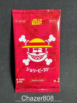 One Piece Jolly Beast 1st Ed. Vol.2 Booster Pack US Seller (Canada Release Only) - Image 1