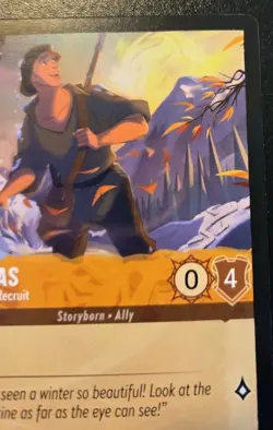 Thomas - Wide-Eyed Recruit 1/204 Common Winterspell Disney Lorcana TCG - Image 3