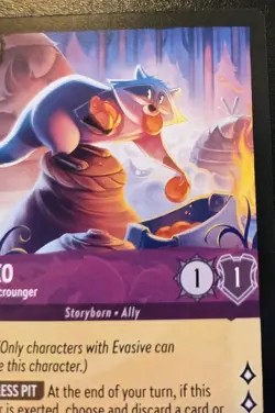 Meeko - Skittish Scrounger 46/204 Uncommon Winterspell Disney Lorcana TCG - Image 3