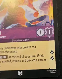 Meeko - Skittish Scrounger 46/204 Uncommon Winterspell Disney Lorcana TCG - Image 5