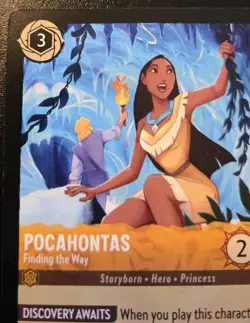 Pocahontas - Finding The Way 8/204 Common Winterspell Disney Lorcana TCG - Image 2