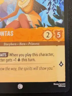 Pocahontas - Finding The Way 8/204 Common Winterspell Disney Lorcana TCG - Image 5