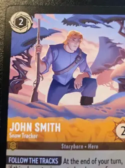 John Smith - Snow Tracker 15/204 Uncommon Winterspell Disney Lorcana TCG - Image 2