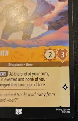 John Smith - Snow Tracker 15/204 Uncommon Winterspell Disney Lorcana TCG - Image 5