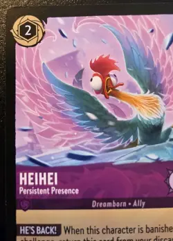 Heihei - Persistent Presence 58/204 Common Winterspell Disney Lorcana TCG - Image 2
