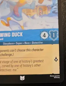 Darkwing Duck - Drake Mallard 145/204 Uncommon Winterspell Disney Lorcana TCG - Image 5