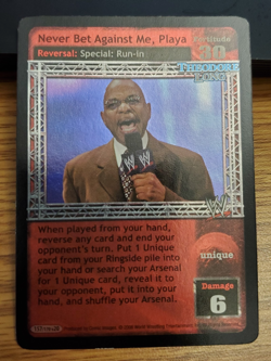 WWE WWF Raw Deal CCG - Never Bet Against Me, Playa - Great American Bash - Image 1
