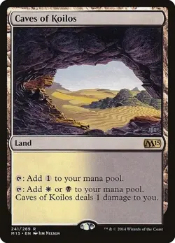Magic the Gathering Caves of Koilos M15 Core Set 2015 #241 2014 Rare MTG Card - Image 1