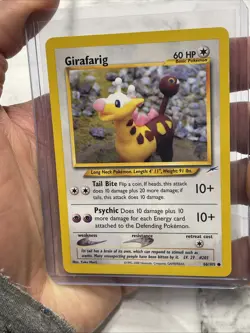 Girafarig 66/105 Neo Destiny Vintage 2002 Pokemon Card NM/MT Vintage Pokemon TCG - Image 1