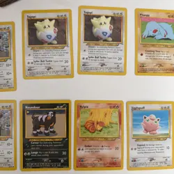 EIGHTEEN NEO DESTINY Pokemon Cards!! All In Very Good Shape From My Old Binder - Image 2
