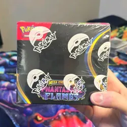 Pokemon Mega Evolution Phantasmal Flames Booster Box Trading Card Game - Image 1
