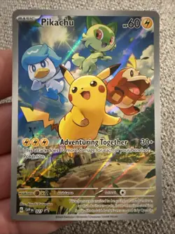 Pikachu 027 Sv: Scarlet & Violet Promo Cards Holo - Image 1