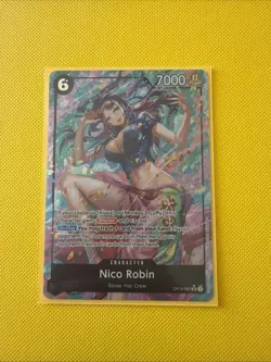 Nico Robin Alt Art OP12-087 Legacy of the Master One Piece Card - Image 1