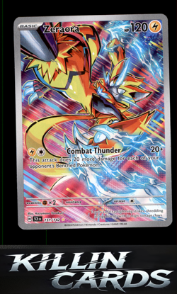 Zeraora - 151/142 151/142 Pokemon Illustration Rare SV07: Stellar Crown Card NM - Image 1