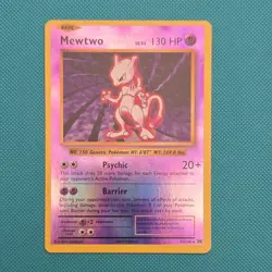 Pokemon Mewtwo 51/108 Reverse Holo Rare XY Evolutions Card - Image 1