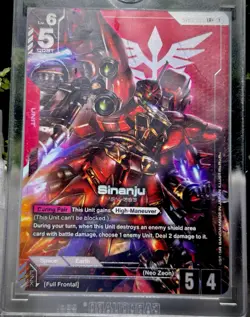 Sinanju LR+ ST03-001 Near Mint English | Gundam Card Game - Image 1