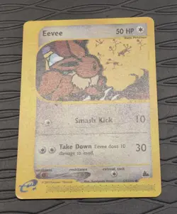 Eevee 54/144 Skyridge Non Holo E-Reader Pokemon Card LP - Image 2