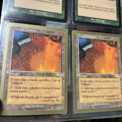 4x Magic the Gathering City of Traitors 1999 World Championship Decks Card - Image 2