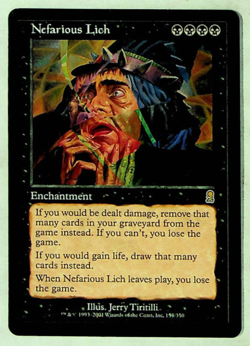 Nefarious Lich - Odyssey - 2001 - Magic the Gathering - Image 1