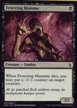 Amonkhet #91 Festering Mummy - Image 1