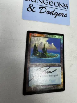 Island - 338/350 (Arena Promo Urza's Saga) - FOIL Signed - MTG - Image 3